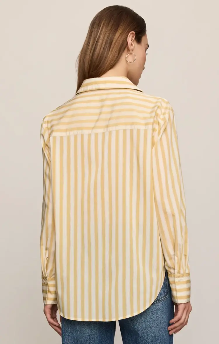 Z Supply Golden Haven Stripe Button Up