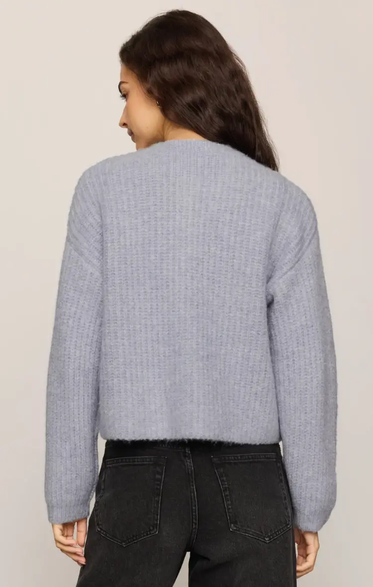 Z Supply Rosemont Cardigan Silverlake