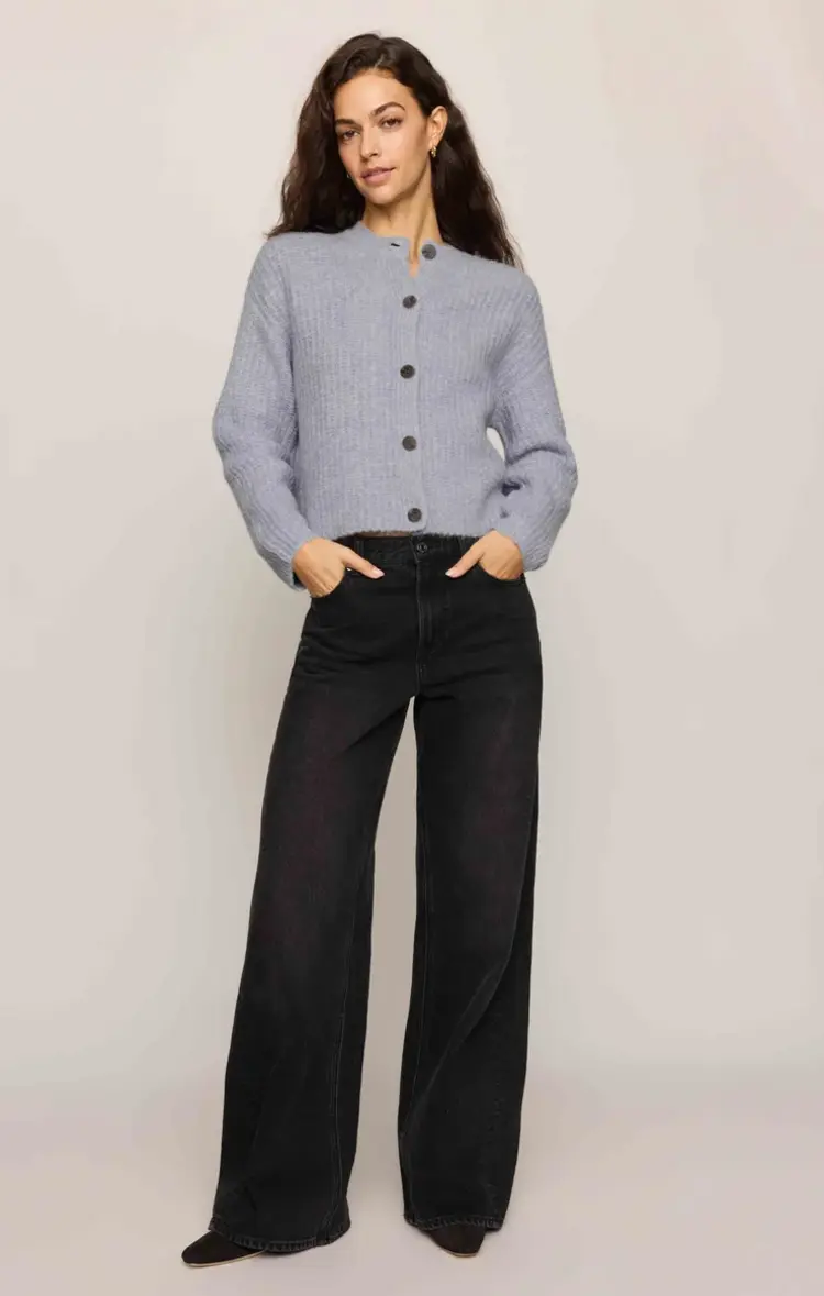 Z Supply Rosemont Cardigan Silverlake