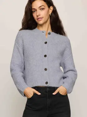 Z Supply Rosemont Cardigan Silverlake