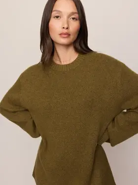 Z Supply Chill Mode Sweater Golden Sage