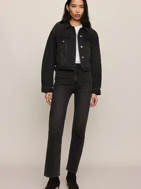 Z Supply The Daily Denim Jacket Backstage