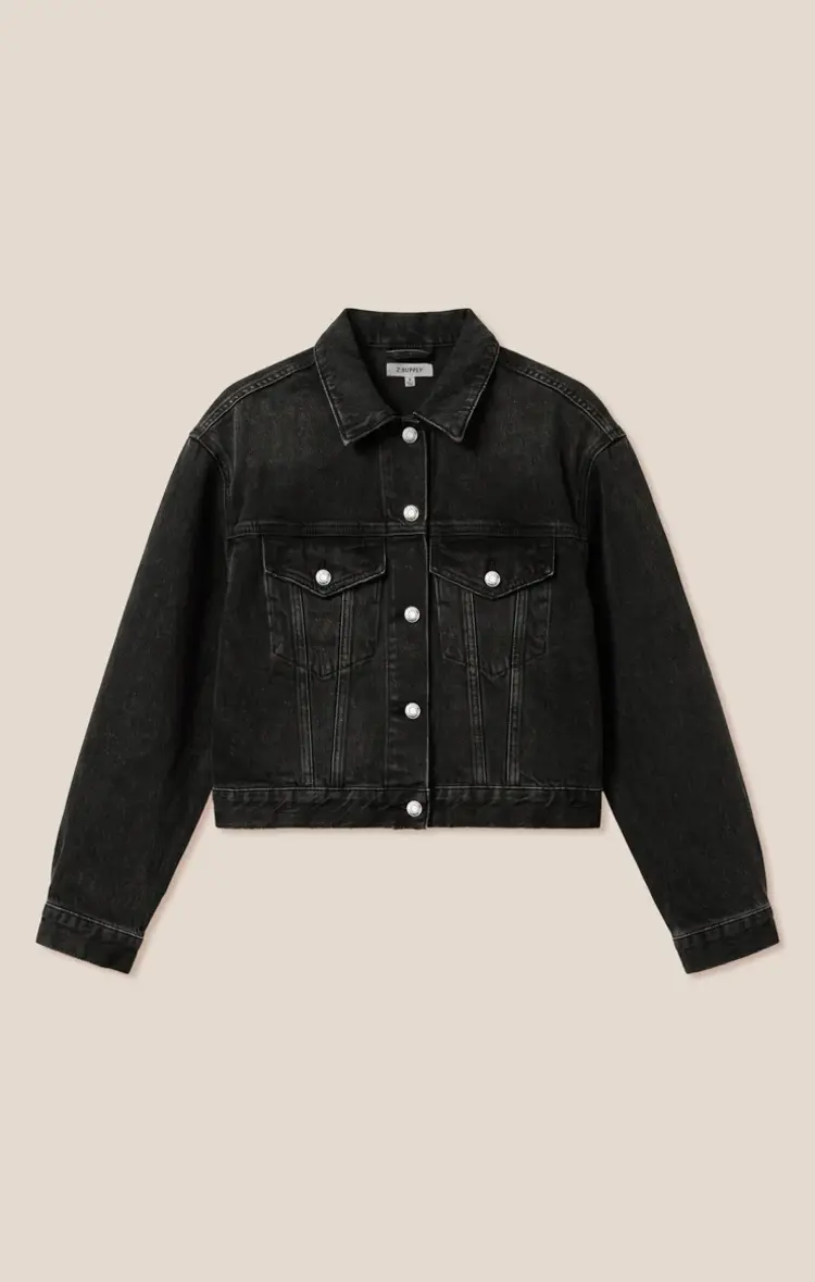 Z Supply The Daily Denim Jacket Backstage