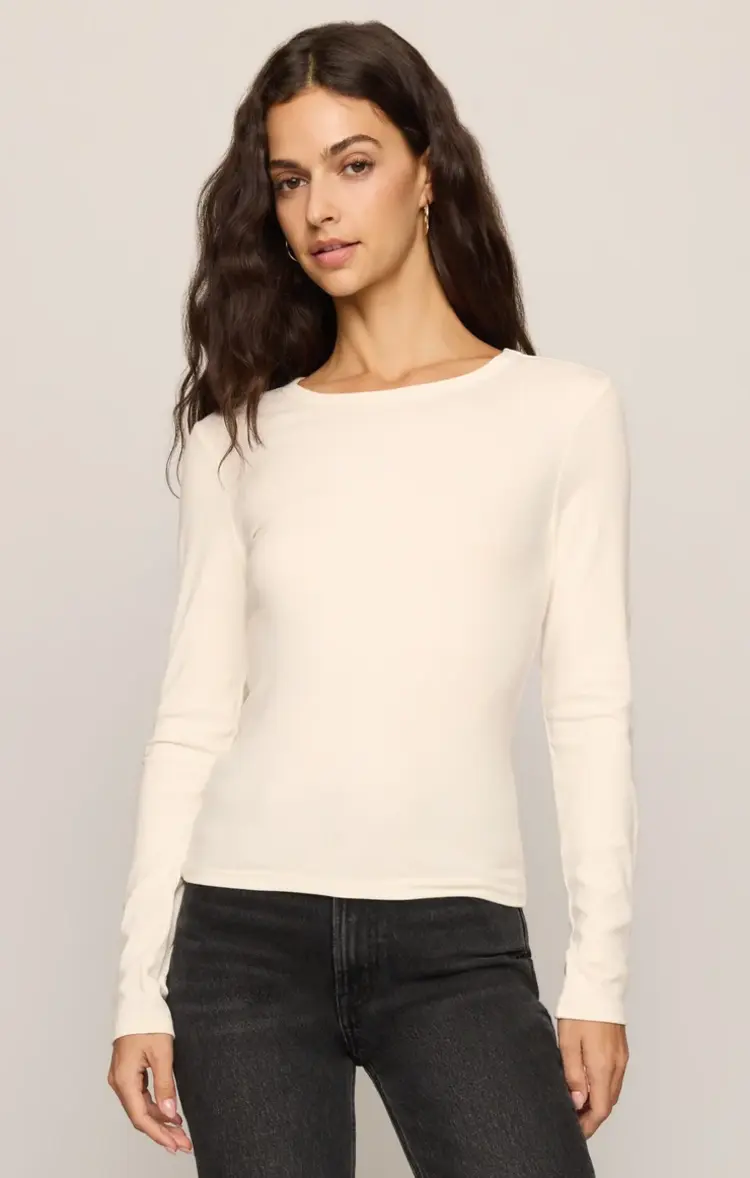 Z Supply Second Skin Crew Sandstone