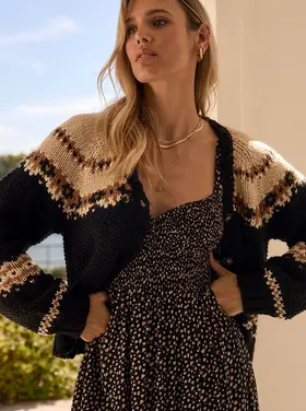 Saltwater Luxe Scarlit Sweater Black