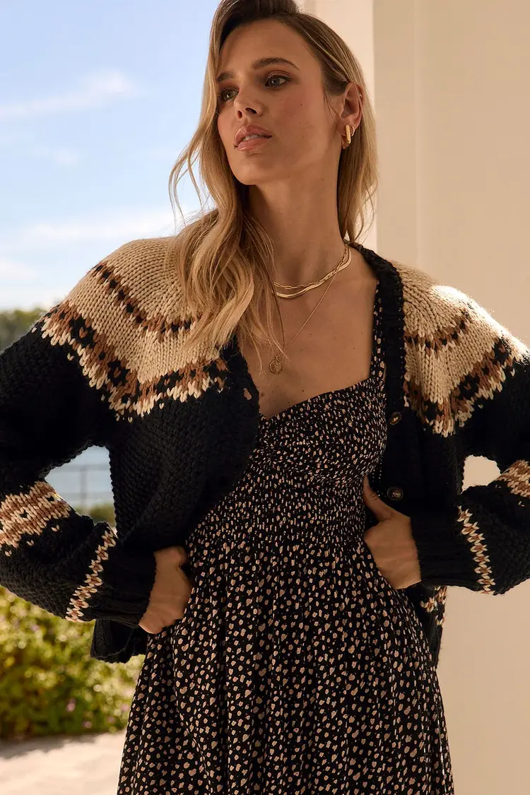 Saltwater Luxe Scarlit Sweater Black