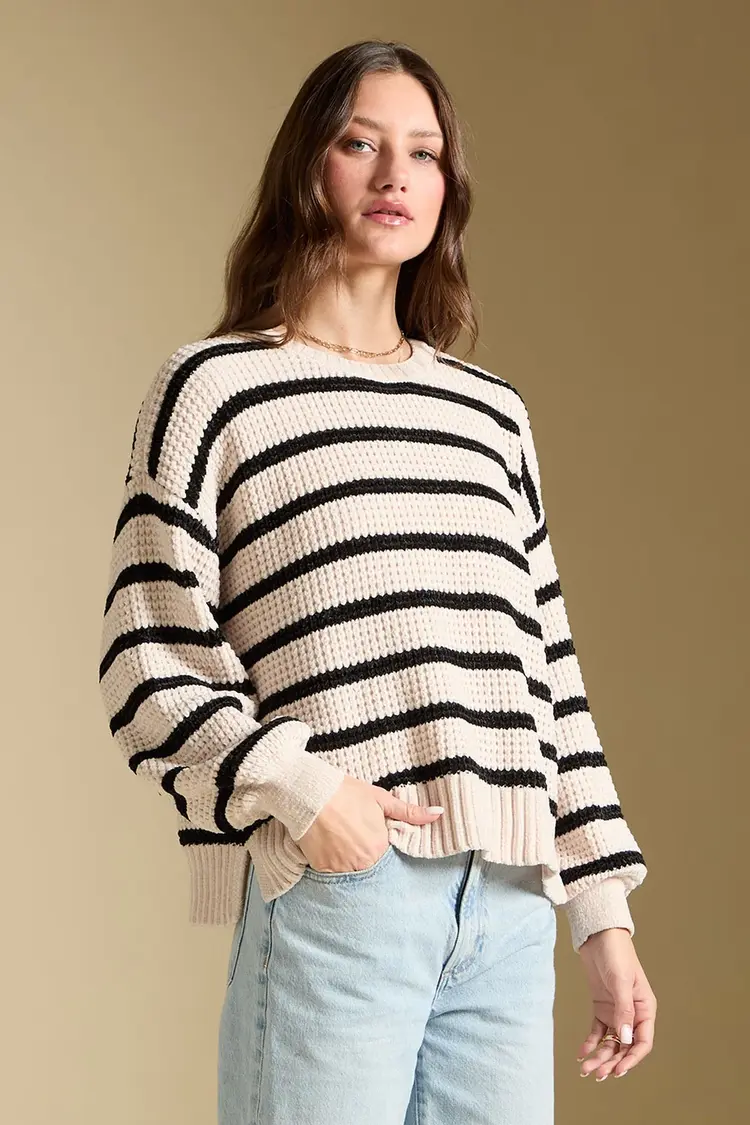 Saltwater Luxe Camron Sweater Natural