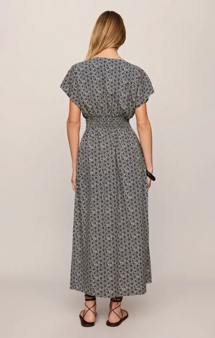 Z Supply Sanna Iris Floral Midi Dress