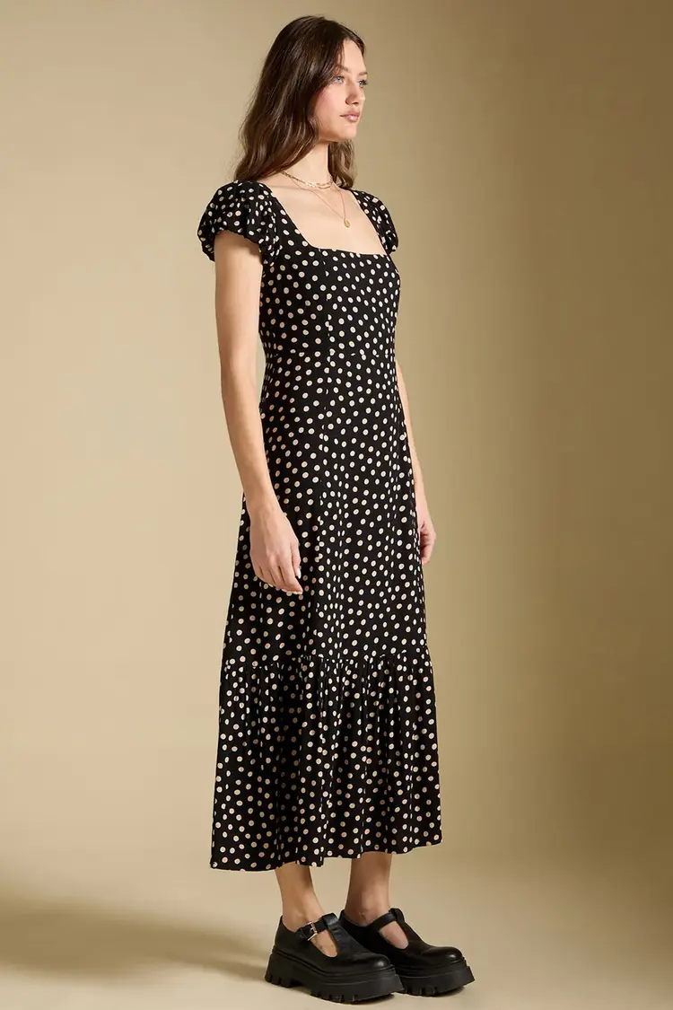 Saltwater Luxe Junniper Midi Dress Midnight