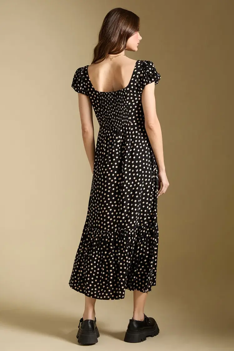 Saltwater Luxe Junniper Midi Dress Midnight