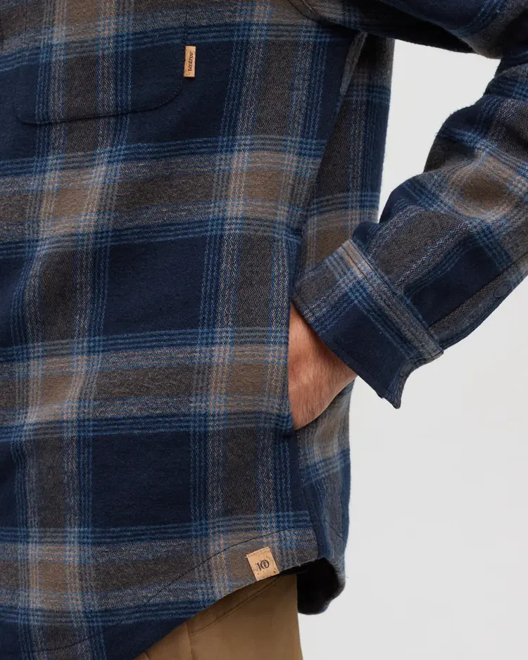 Ten Tree Willingdon Jacket Midnight Blue/Lumber