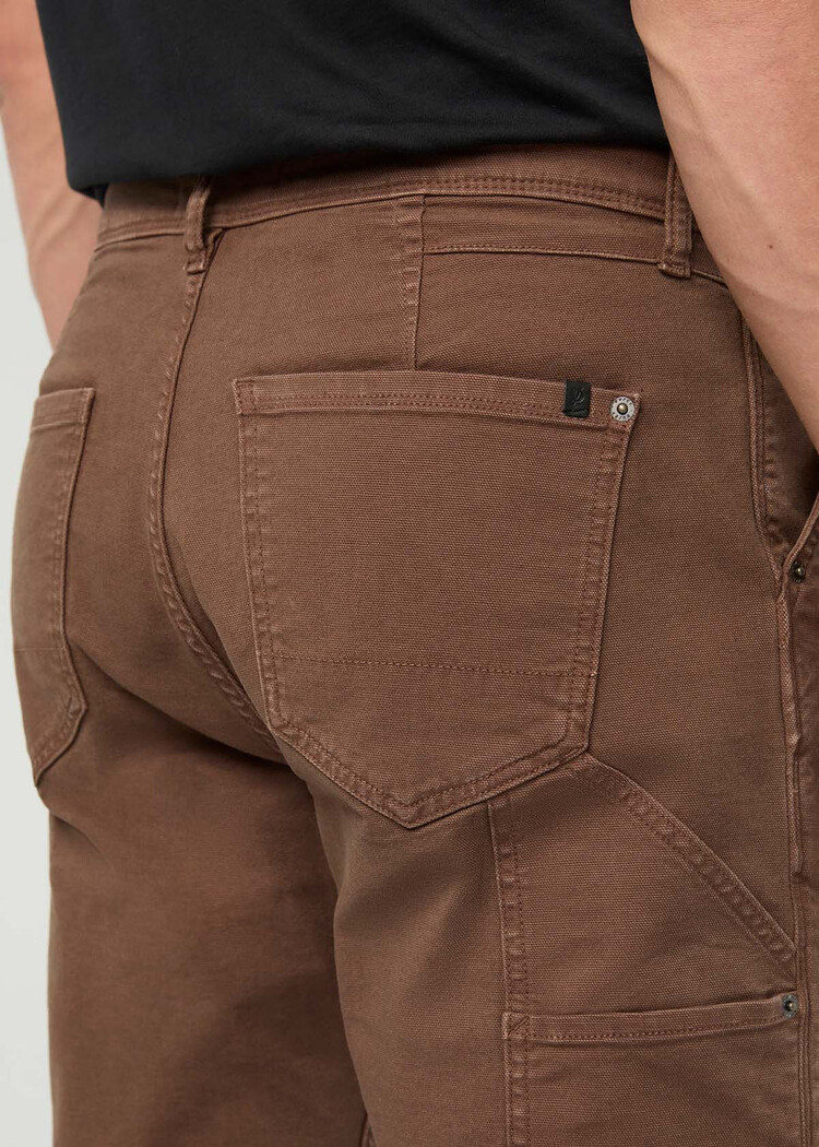 Duer Stretch Canvas Carpenter Pant Cocoa
