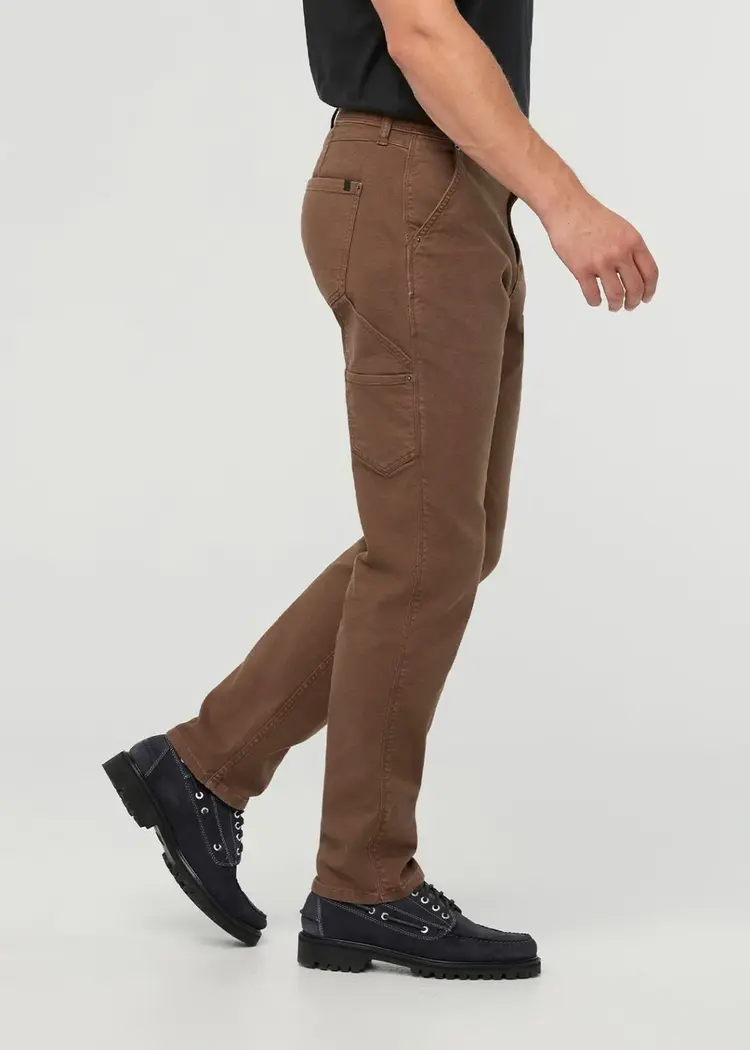 Duer Stretch Canvas Carpenter Pant Cocoa