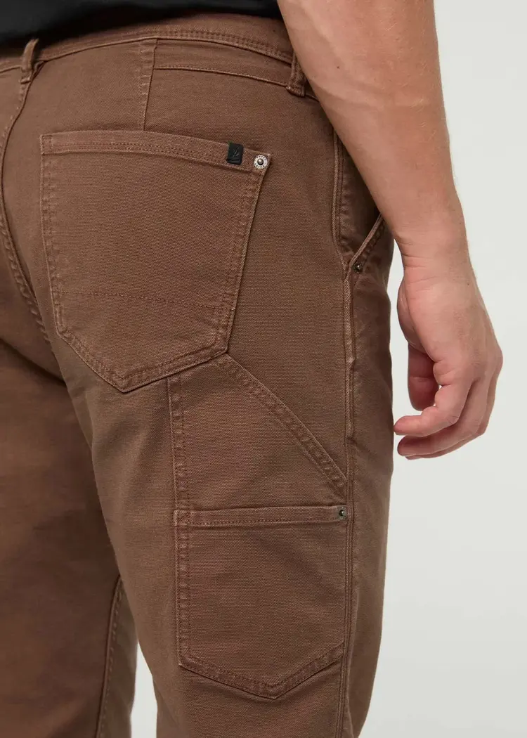 Duer Stretch Canvas Carpenter Pant Cocoa