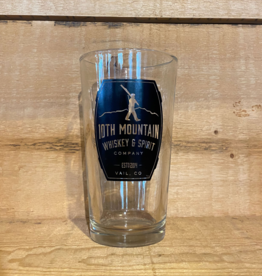 10th Mountain Whiskey & Spirit Co. Pint Glass