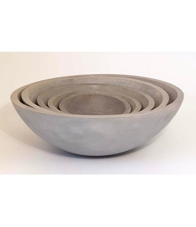 Peterman Round Wood Bowls Driftwood Stock Pantry Peterman Round Wood Bowls Driftwood
