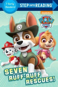 Random House Books for Young Readers Paw Patrol: Seven Ruff-Ruff Rescues! (Step-into-Reading, 7-in-1 Book)