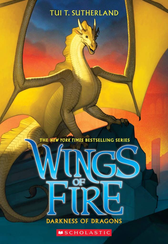 Scholastic Press Wings of Fire #10 Darkness of Dragons