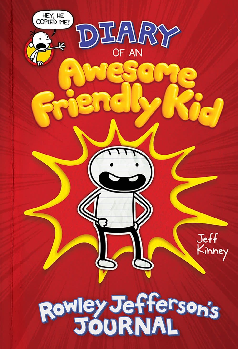 Diary Of An Awesome Friendly Kid Wimpy Kid By Jeff Kinney Linden 