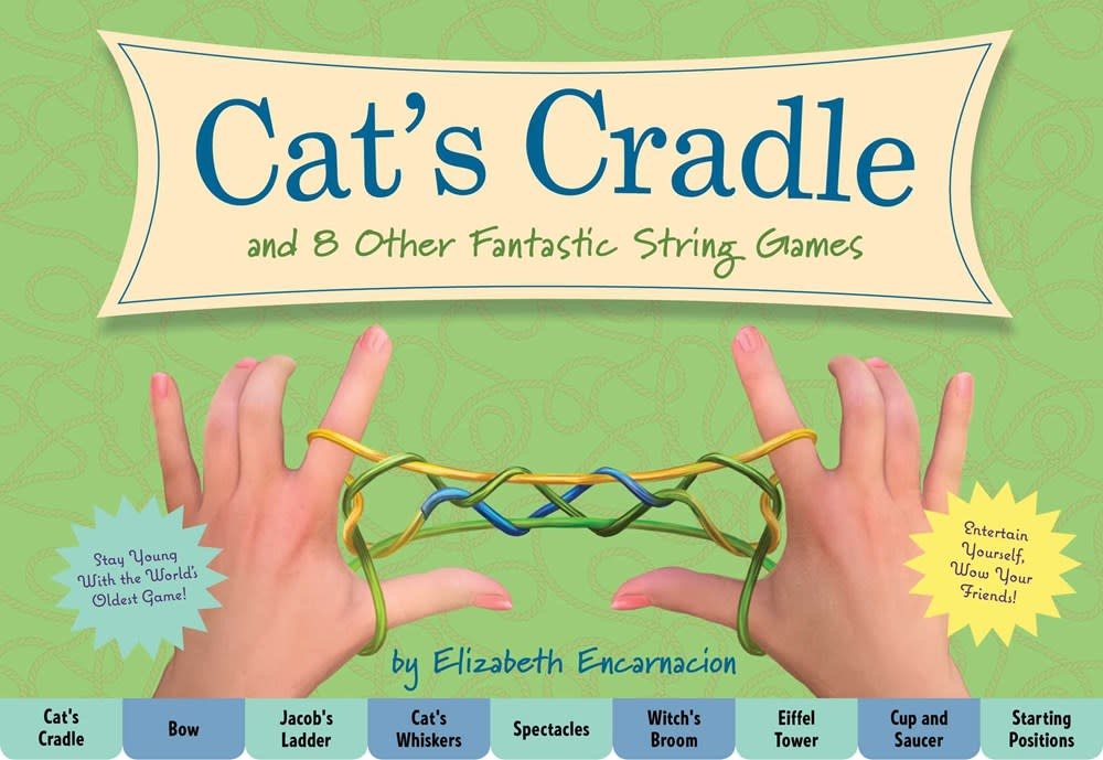Applesauce Press Cat's Cradle Kit: And 8 Other Fantastic String Games