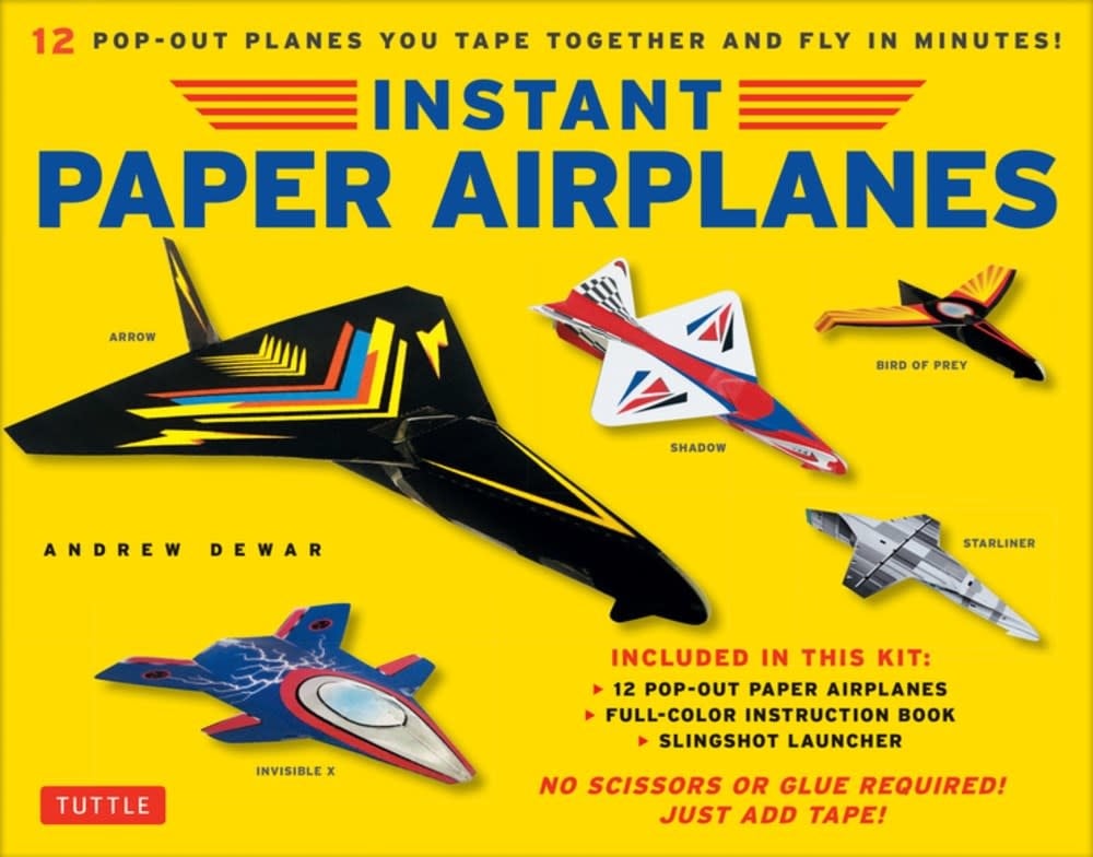 Tuttle Publishing Instant Paper Airplanes Kit