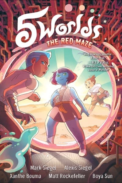 Random House Books for Young Readers 5 Worlds Book 3: The Red Maze
