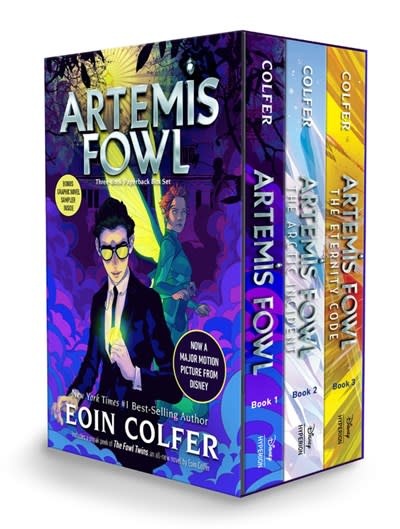 Disney-Hyperion Artemis Fowl 3-Book Paperback Boxed Set (Books #1-3)