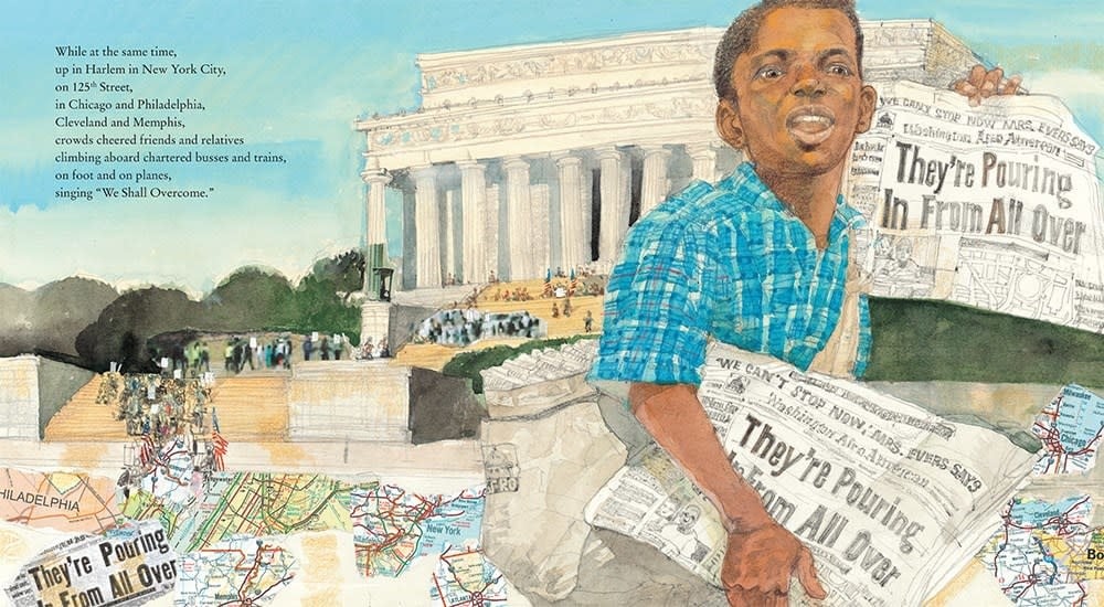 Neal Porter Books A Place to Land: Martin Luther King Jr. and the Speech that Inspired a Nation