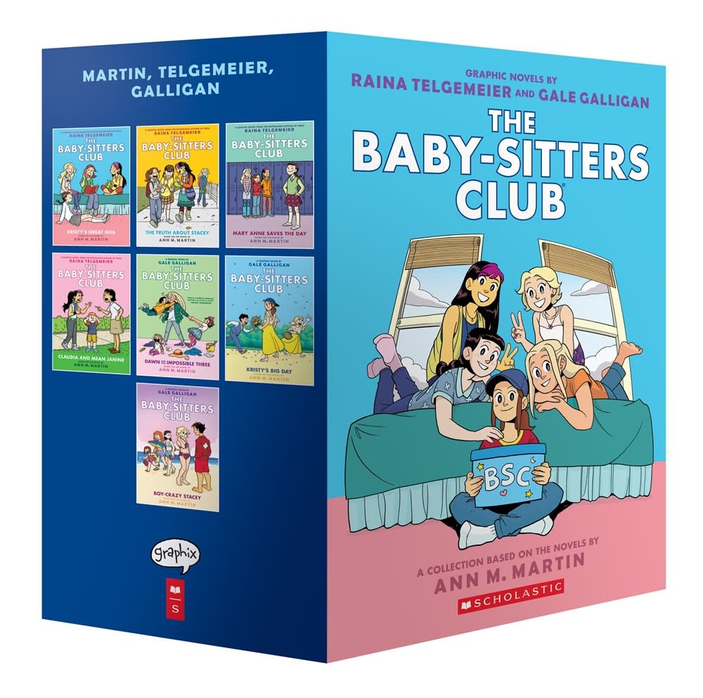 Graphix Baby-Sitters Club Graphic Novels Boxed Set (#1-7)