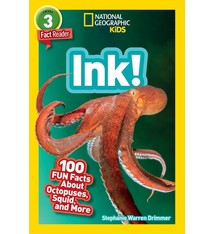 National Geographic Children's Books Ink!: 100 Fun Facts About Octopuses, Squid, and More (National Geographic Readers, Lvl 3)