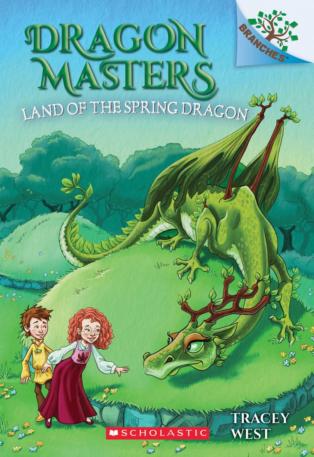 Scholastic Inc. Dragon Masters #14 The Land of the Spring Dragon