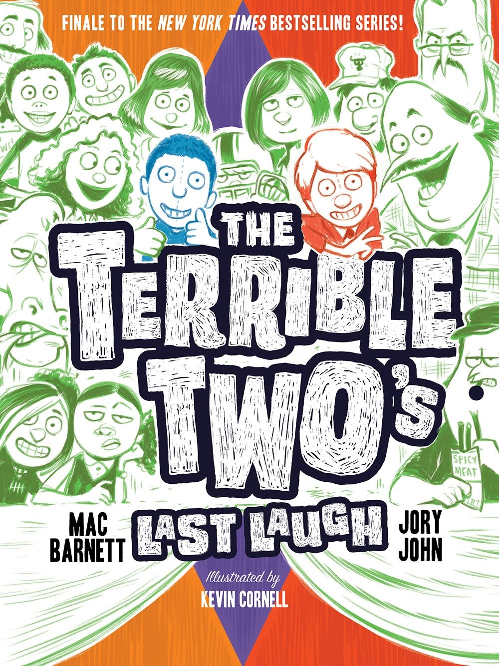 Amulet Paperbacks The Terrible Two's Last Laugh (Book #4)