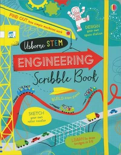 Usborne Engineering Scribble Book IR