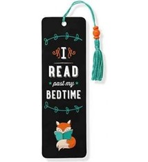 I Read Past My Bedtime (Beaded Bookmark)