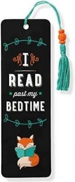 I Read Past My Bedtime (Beaded Bookmark)