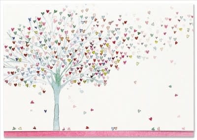 Tree of Hearts Note Cards (Set of 14)