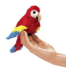 Folkmanis Mini Scarlet Macaw (Finger Puppet)