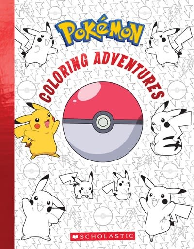 Scholastic Inc. Pokemon Coloring Adventures