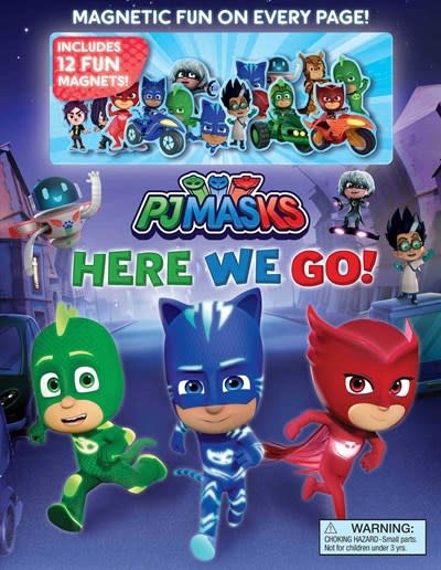 Printers Row PJ Masks: Here We Go! Magnetic Hardcover