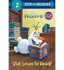 RH/Disney Disney Frozen 2: Olaf Loves to Read! (Step-into-Reading, Lvl 2)
