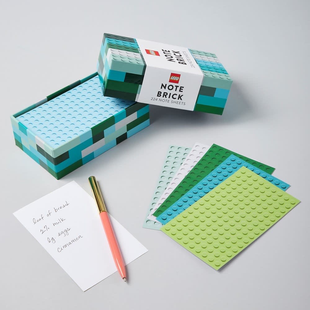 Chronicle Books LEGO® Note Brick (Blue-Green)