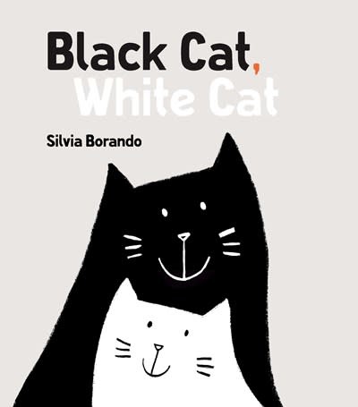 Candlewick Black Cat, White Cat