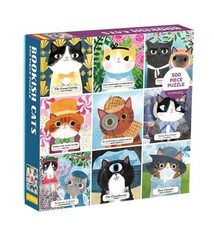 Bookish Cats 500 Piece Family Puzzle