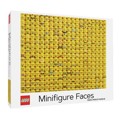 Chronicle Books LEGO Minifigure Faces Puzzle