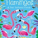 Usborne Little Stickers Flamingos