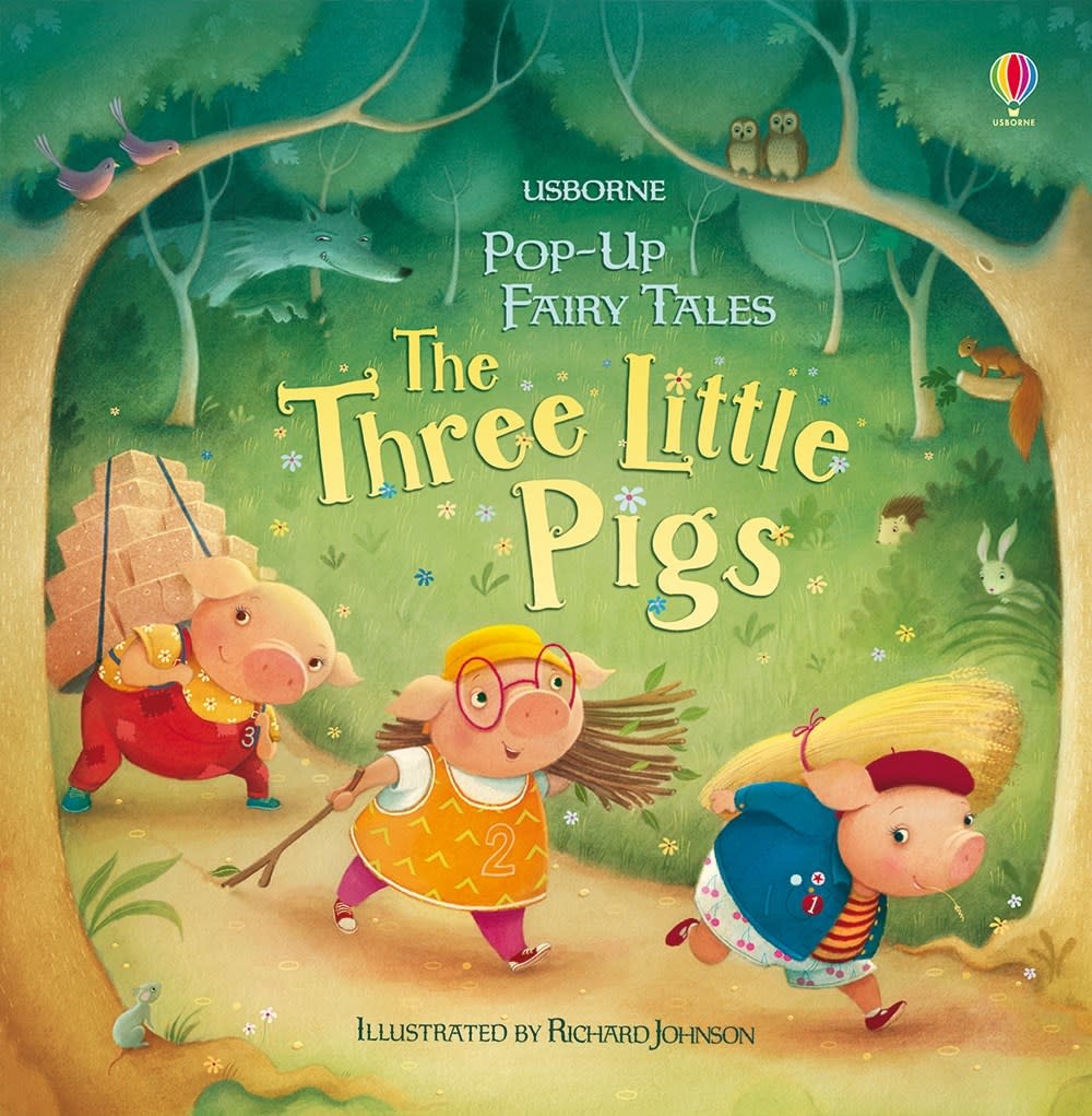 Pop Up Fairy Tales The Three Little Pigs With Qr Codes Linden Tree Books Los Altos Ca