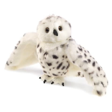 Folkmanis Snowy Owl (Large Puppet)