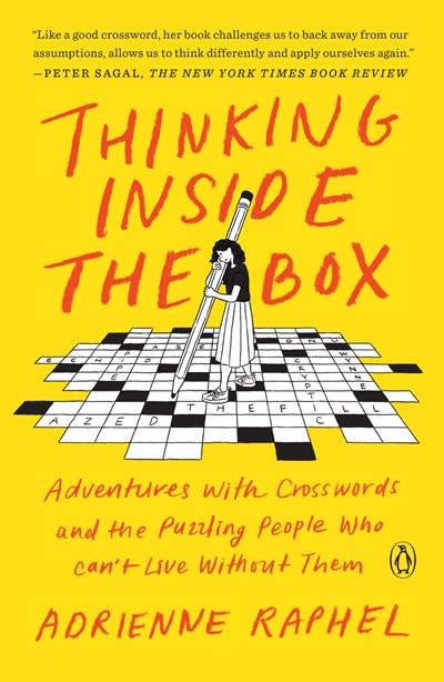 Penguin Books Thinking Inside the Box: Adventure with Crosswords & the Puzzling People Who Can't Live Without Them