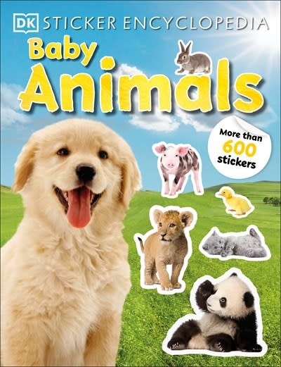 DK Children Sticker Encyclopedia Baby Animals