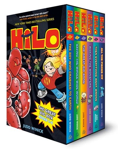 Random House Books for Young Readers Hilo: The Great Big Box (Books 1-6)